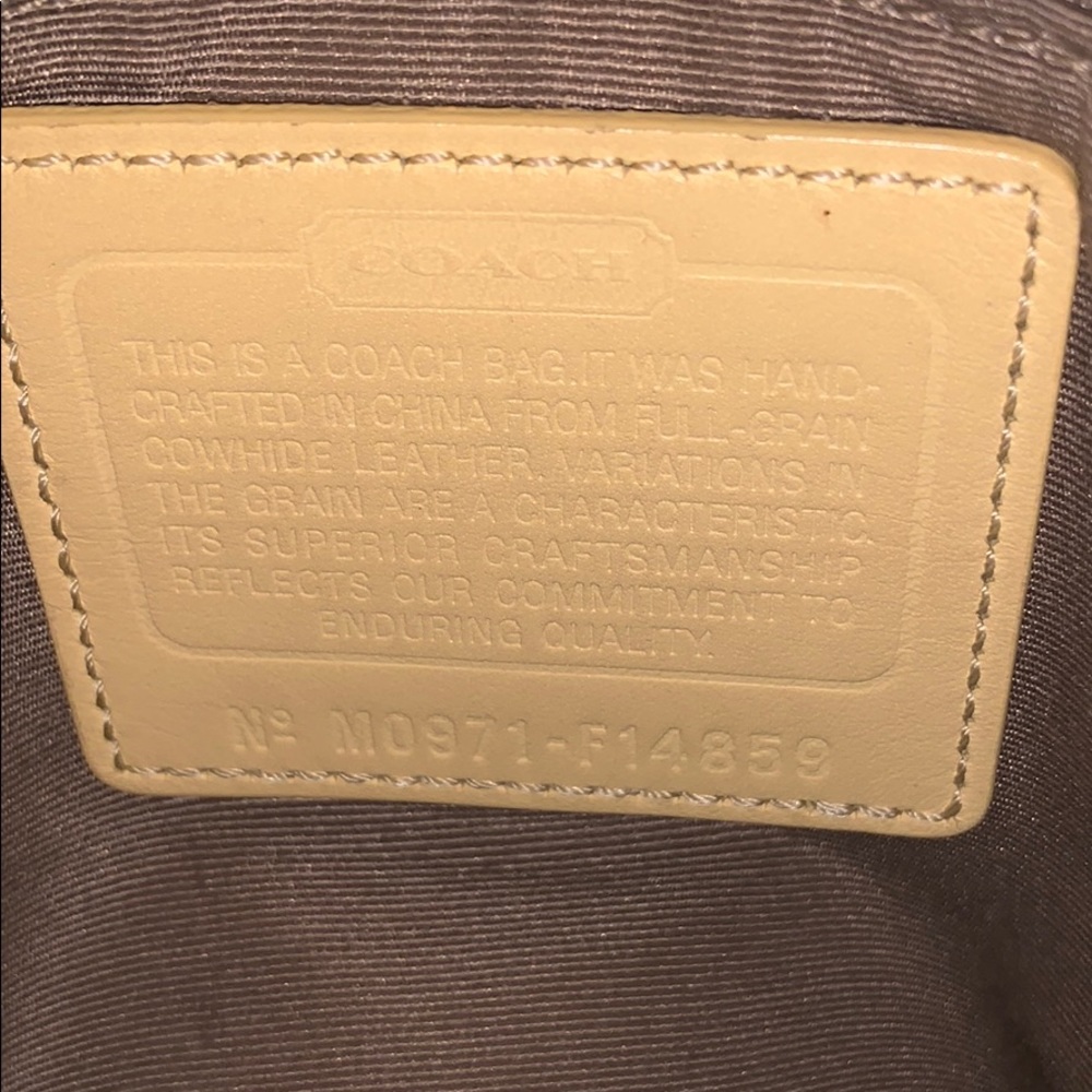 Coach Purse - Picture 6 of 7